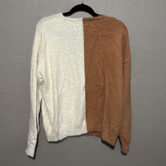 Miss Sparkling color block cardigan - Picture 3 of 5